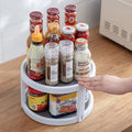 Organizador Giratorio 360° para Cocina – Especiero y Estante Antideslizante