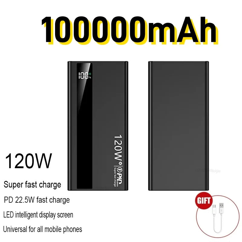 Power Bank de Gran Capacidad 120W