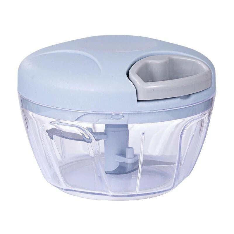 Picadora Manual de Alimentos 500/900 ml – Corta Ajo, Cebolla, Verduras y Carne