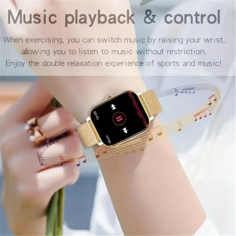 Reloj Inteligente KESHUYOU 2025 – Pantalla HD 2.01", Llamadas, Mensajes y Modos Deportivos
