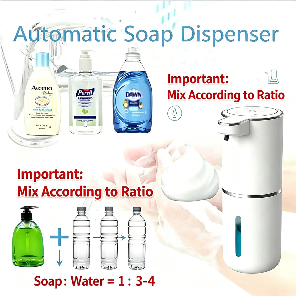 Dispensador de Jabón Automático con Sensor