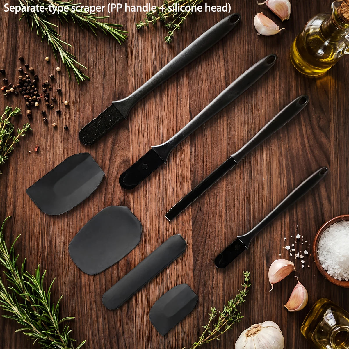 Set de Utensilios de Silicona Premium