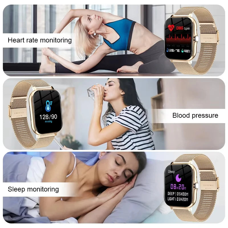 Reloj Inteligente KESHUYOU 2025 – Pantalla HD 2.01", Llamadas, Mensajes y Modos Deportivos
