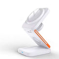 Estación de Carga Inalámbrica 3 en 1 – Cargador Magnético Plegable para iPhone, Apple Watch y AirPods