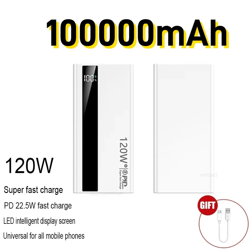 Power Bank de Gran Capacidad 120W