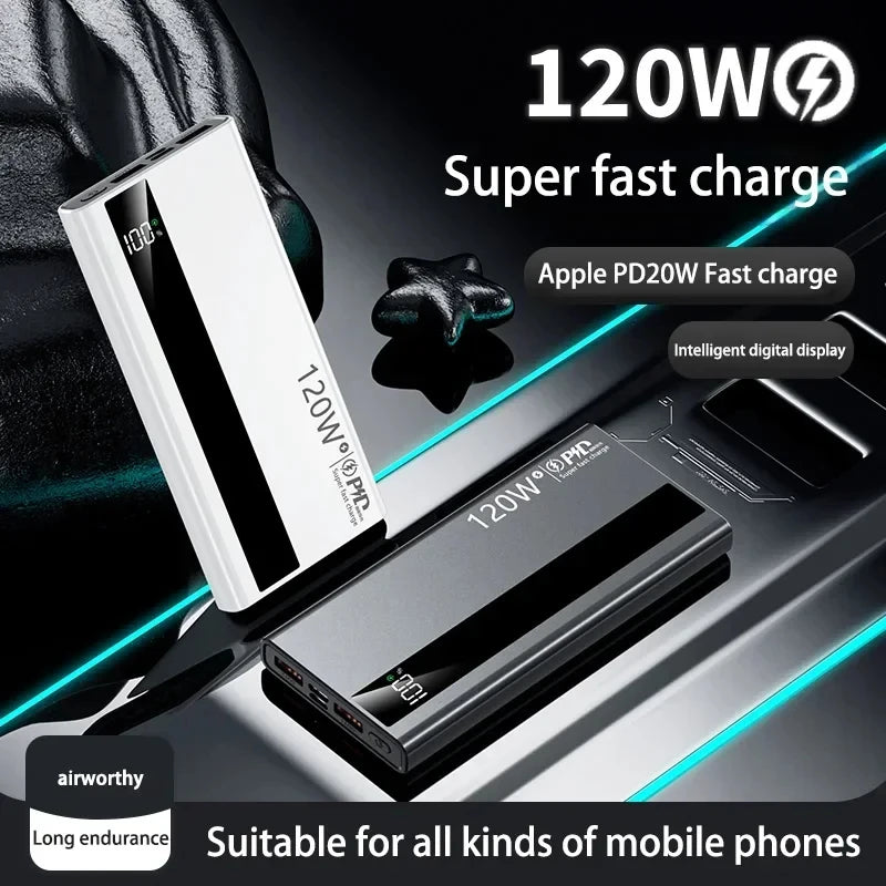 Power Bank de Gran Capacidad 120W