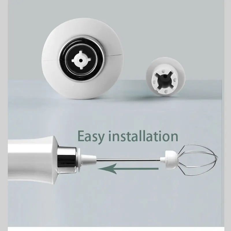 Espumador de Leche Eléctrico Recargable