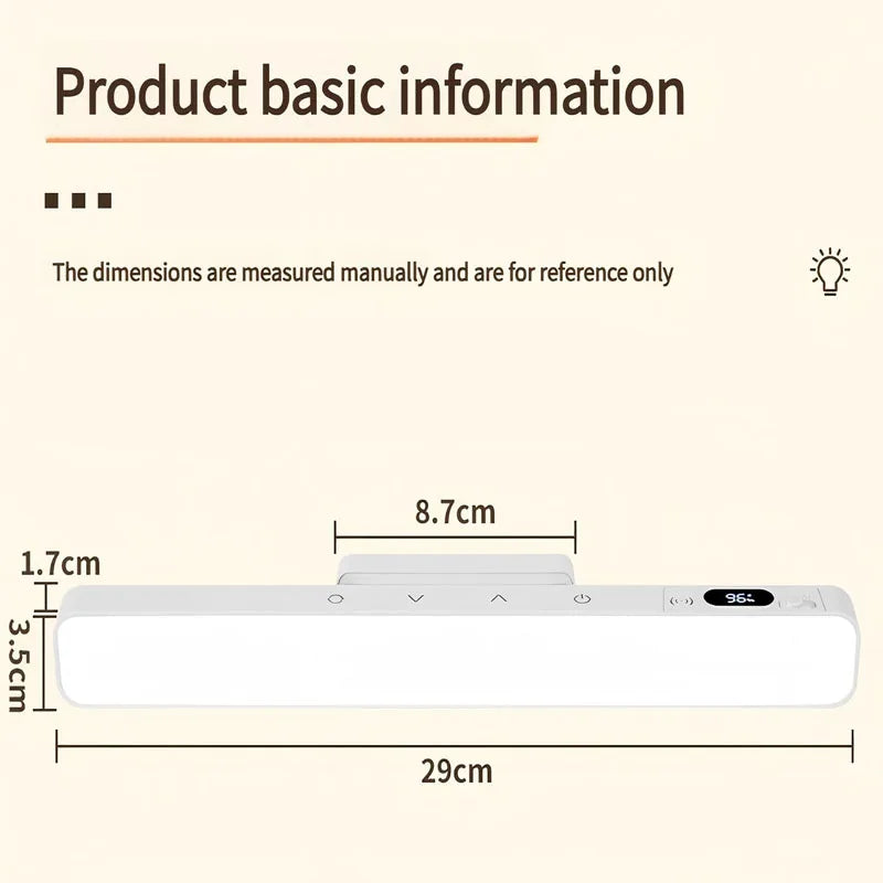 Lámpara LED de Mesa Recargable Táctil