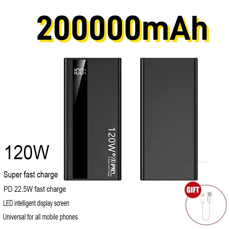 Power Bank de Gran Capacidad 120W