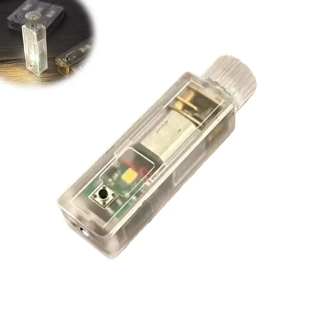 Mini Linterna de Emergencia a Manivela Impermeable